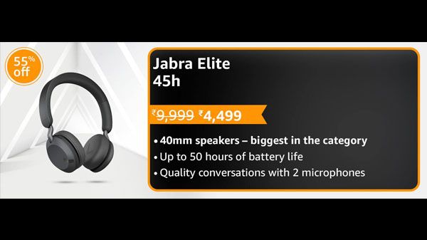 55% Off On Jabra Elite 45h 55% Off On Jabra Elite 45h