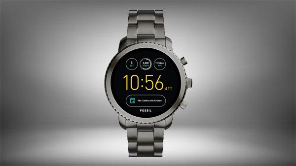 Fossil Gen 5 Carlyle Stainless Steel Fossil Gen 5 Carlyle Stainless Steel