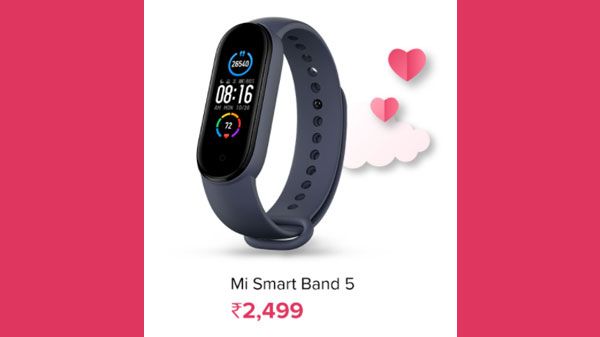 Mi Smart Band 5 (Discount Price: Rs. 2,499, MRP: Rs. 2,999) Mi Smart Band 5 (Discount Price: Rs. 2,499, MRP: Rs. 2,999)