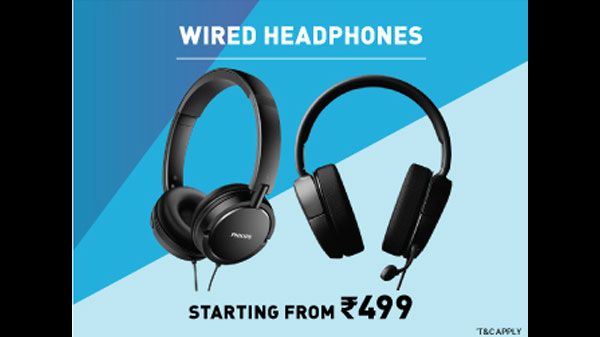 Wired Headphones Starting From Rs. 499 Wired Headphones Starting From Rs. 499