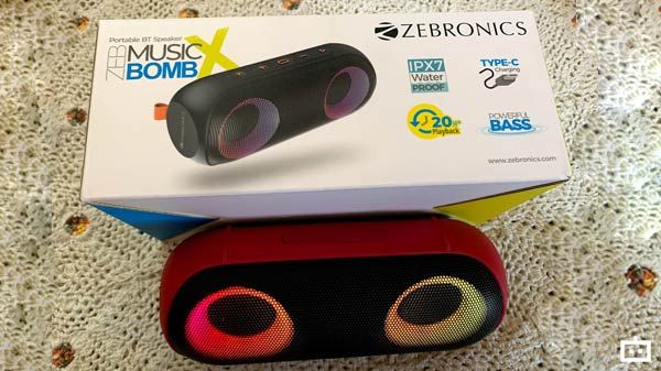 Zebronics Zeb-Music Bomb X: Crystal Clear Audio Zebronics Zeb-Music Bomb X: Crystal Clear Audio