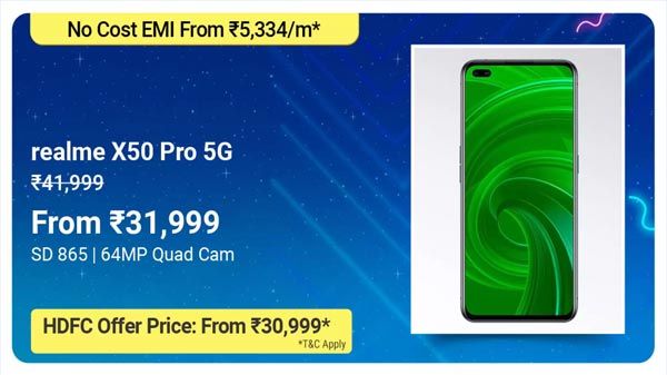 Realme X50 Pro (20% Off) Realme X50 Pro (20% Off)