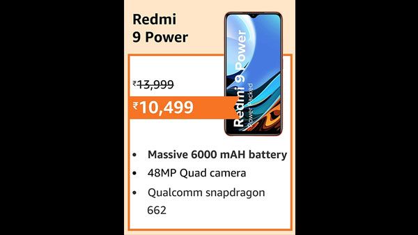 Redmi 9 Power (25% Off) Redmi 9 Power (25% Off)