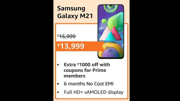 Samsung Galaxy M21 (13%) Samsung Galaxy M21 (13%)