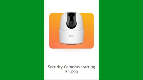 Security Cameras Starting From Rs. 1,699 Security Cameras Starting From Rs. 1,699