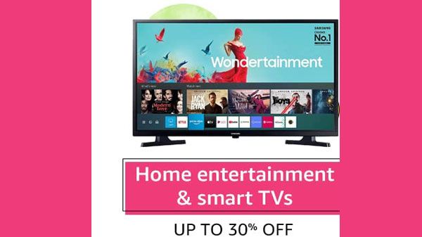 Up To 30% Off On Smart TVs Up To 30% Off On Smart TVs