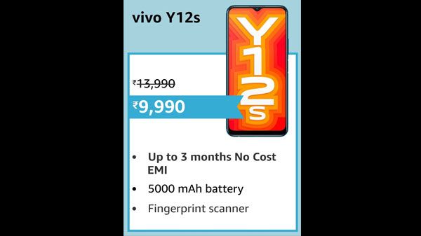 Vivo Y12s (29% Off) Vivo Y12s (29% Off)