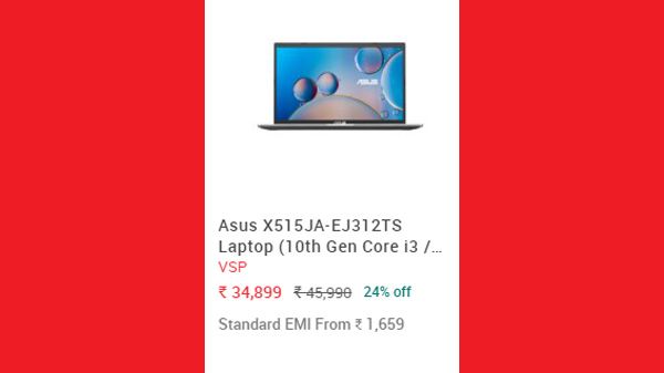Asus X515JA-EJ312TS Laptop Asus X515JA-EJ312TS Laptop