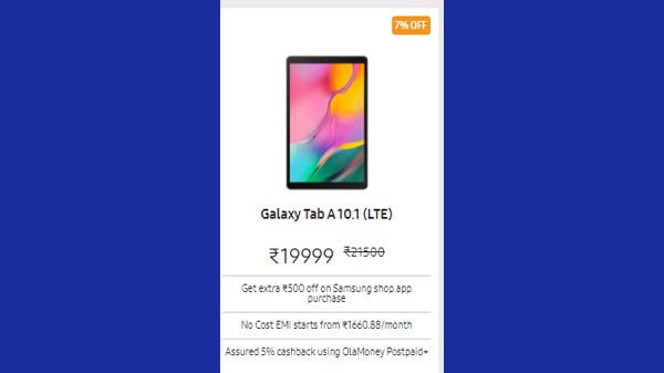 Galaxy Tab A 10.1 (LTE) Galaxy Tab A 10.1 (LTE)