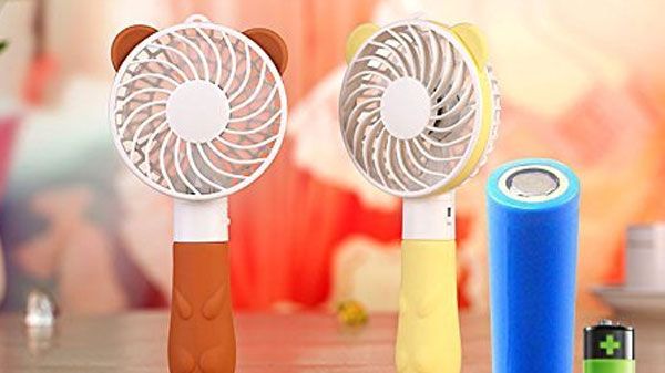 La' Forte Portable Bear Mini USB/Battery Air Cooling Handheld Fan La' Forte Portable Bear Mini USB/Battery Air Cooling Handheld Fan