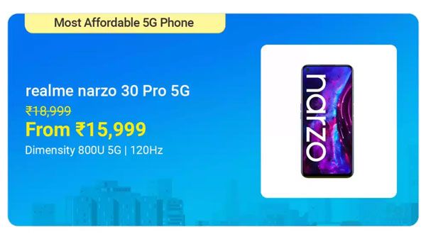 Realme Narzo 30 Pro 5G Realme Narzo 30 Pro 5G