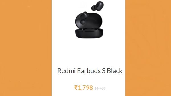 Redmi Earbuds S Black Redmi Earbuds S Black
