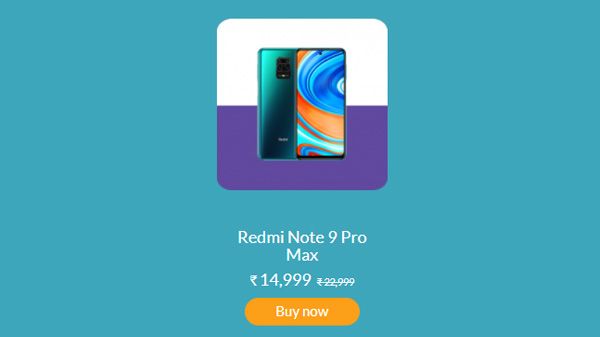 Redmi Note 9 Pro Max Redmi Note 9 Pro Max
