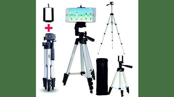 Tygot Adjustable Aluminium Alloy Tripod Stand Holder Tygot Adjustable Aluminium Alloy Tripod Stand Holder