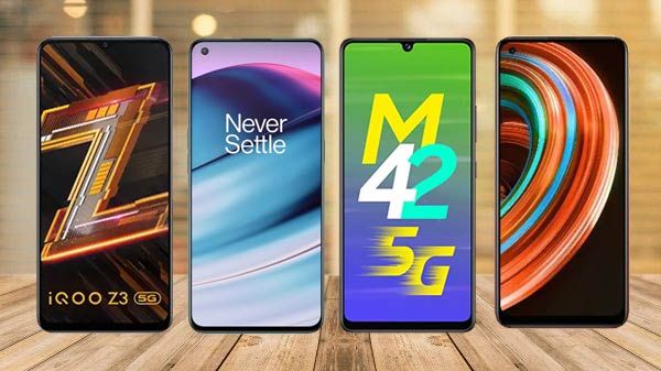 List of 5G Network Supported Smartphones Under Rs. 25,000 List of 5G Network Supported Smartphones Under Rs. 25,000