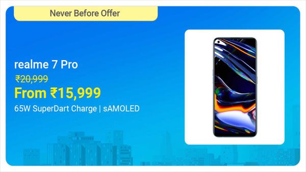 Realme 7 Pro (Mirror Silver, 128 GB) (6 GB RAM) Realme 7 Pro (Mirror Silver, 128 GB) (6 GB RAM)