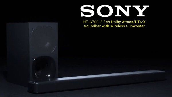 Sony HT-G700-3.1ch Dolby Atmos/DTS:X Soundbar with wireless subwoofer Sony HT-G700-3.1ch Dolby Atmos/DTS:X Soundbar with wireless subwoofer