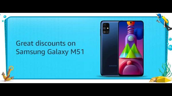 Great Deal Price Offer On Samsung Galaxy M51 Great Deal Price Offer On Samsung Galaxy M51