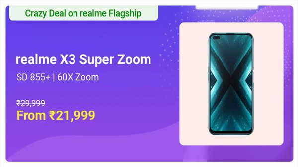 Realme X3 Superzoom Realme X3 Superzoom