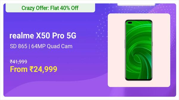Realme X50 Pro 5G Realme X50 Pro 5G