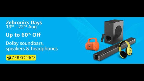 Amazon Zebronics Days Sale Amazon Zebronics Days Sale