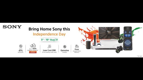 Sony Independence Day Sale 2021 Sony Independence Day Sale 2021
