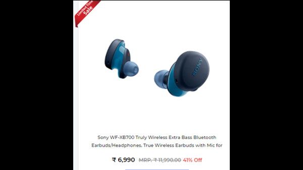 Sony WF-XB700 Truly Wireless Extra Bass Bluetooth Earbuds/Headphone Sony WF-XB700 Truly Wireless Extra Bass Bluetooth Earbuds/Headphone