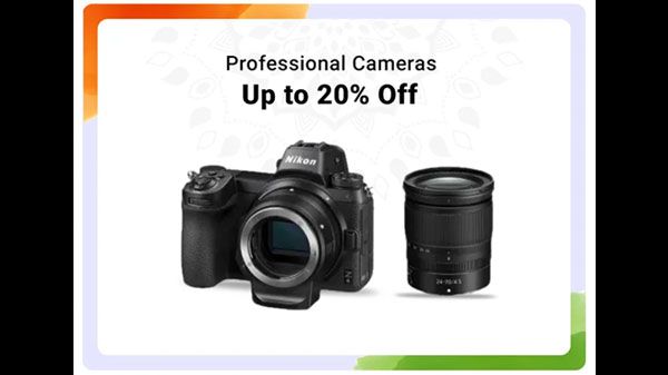 Up to 20% Off On Professional Cameras Up to 20% Off On Professional Cameras