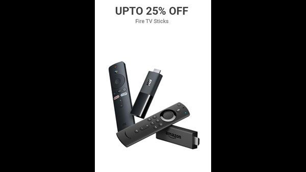 Up to 25% Off On Fire TV Sticks Up to 25% Off On Fire TV Sticks