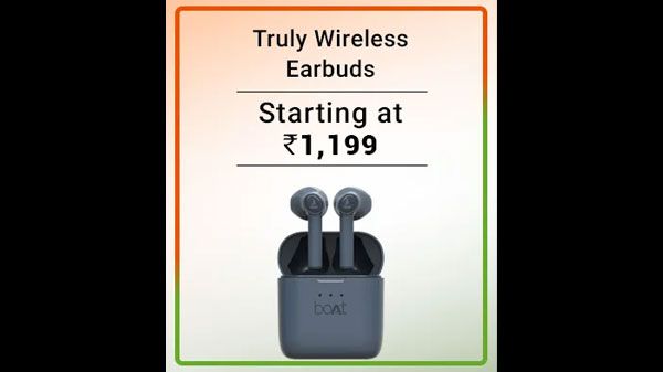 Up to 80% Off On Truly Wireless Earbuds Up to 80% Off On Truly Wireless Earbuds
