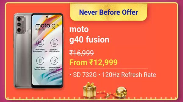 Moto G40 Fusion Moto G40 Fusion