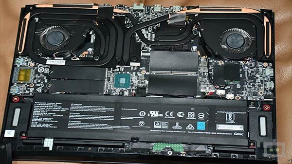 MSI GE76 Raider 11UH Cooling Solution MSI GE76 Raider 11UH Cooling Solution