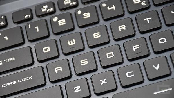 MSI GE76 Raider 11UH Trackpad And Keyboard MSI GE76 Raider 11UH Trackpad And Keyboard