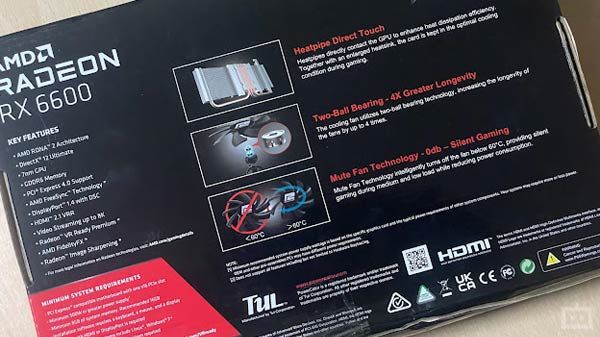 AMD Radeon RX 6600 Performance AMD Radeon RX 6600 Performance