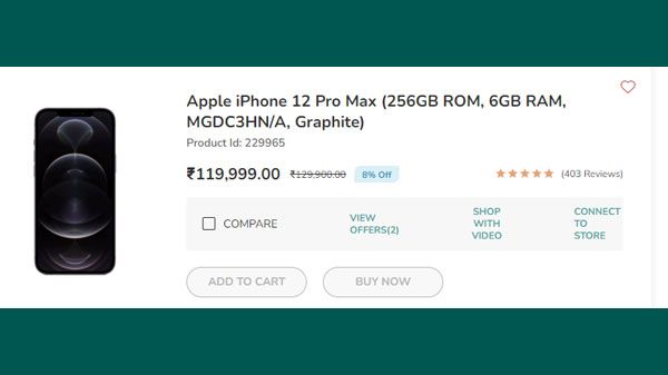 Apple iPhone 12 Mini (64GB ROM, 4GB RAM, MGE03HN/A, (Product)Red) Apple iPhone 12 Mini (64GB ROM, 4GB RAM, MGE03HN/A, (Product)Red)