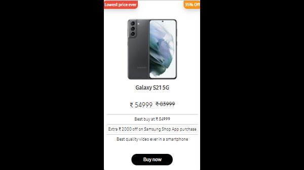 Samsung Galaxy S21 5G Samsung Galaxy S21 5G