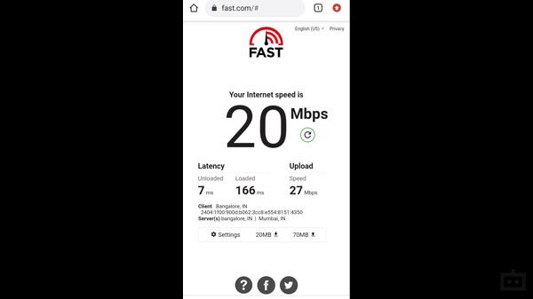 JioPhone Next Wi-Fi Test JioPhone Next Wi-Fi Test