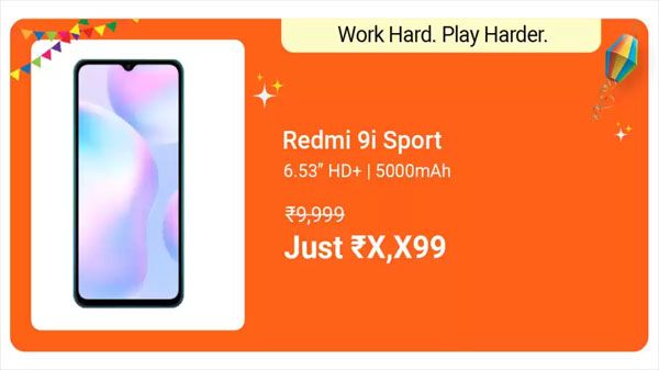 Redmi 9i Sport (Carbon Black, 64 GB) Redmi 9i Sport (Carbon Black, 64 GB)
