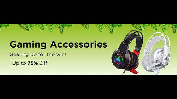 Up To 75% Off On Gaming Accessories Up To 75% Off On Gaming Accessories