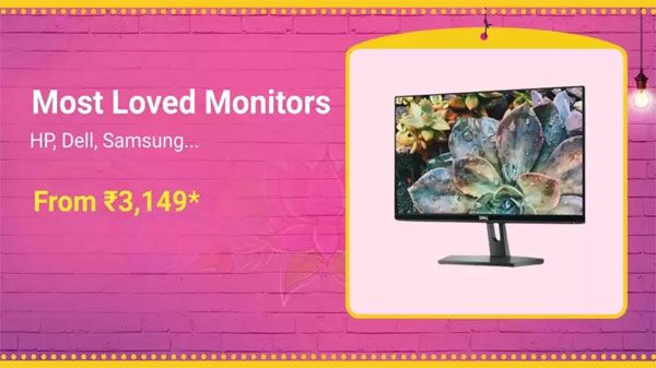 Best Monitors Starts From Rs. 3,149 Best Monitors Starts From Rs. 3,149