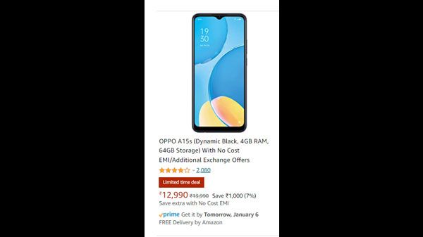 OPPO A15s OPPO A15s