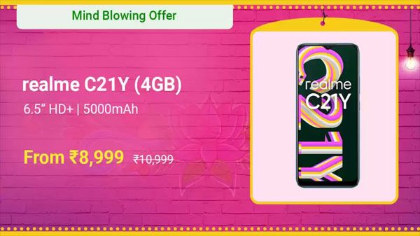 Realme C21Y (Cross Black, 32 GB) (3 GB RAM) Realme C21Y (Cross Black, 32 GB) (3 GB RAM)