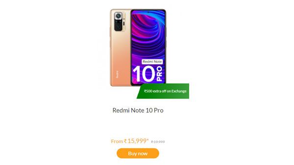 Redmi Note 10 Pro 8GB+128GB Redmi Note 10 Pro 8GB+128GB