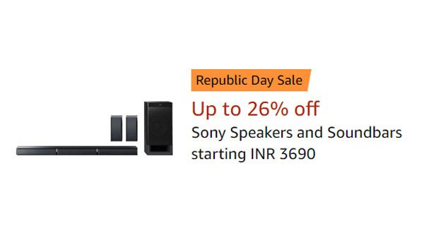 Up To 26% Off On Speakers And Soundbars Up To 26% Off On Speakers And Soundbars