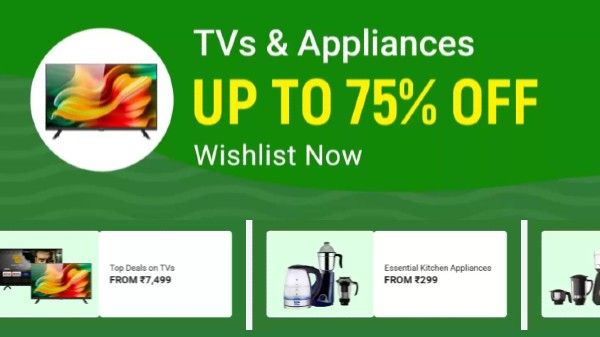 Up To 75% Off On TVs And Appliances Up To 75% Off On TVs And Appliances