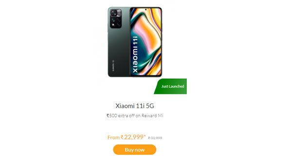 Xiaomi 11i 5G,8GB+128GB Xiaomi 11i 5G,8GB+128GB