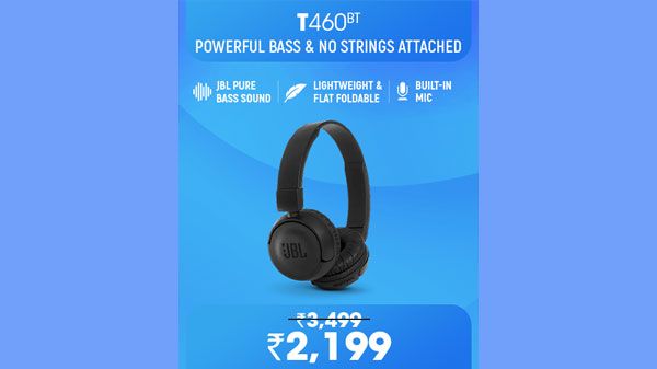 JBL T460BT by Harman, Wireless On Ear Headphone JBL T460BT by Harman, Wireless On Ear Headphone