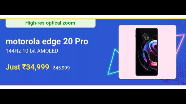 Motorola Edge 20 Pro (Midnight Sky, 128 GB) (8 GB RAM) Motorola Edge 20 Pro (Midnight Sky, 128 GB) (8 GB RAM)