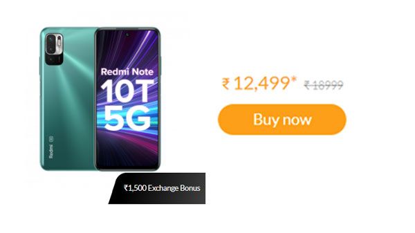 Redmi Note 10T 5G Redmi Note 10T 5G