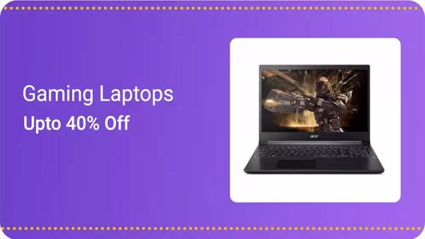 Up To 40% Off On Gaming Laptops Up To 40% Off On Gaming Laptops